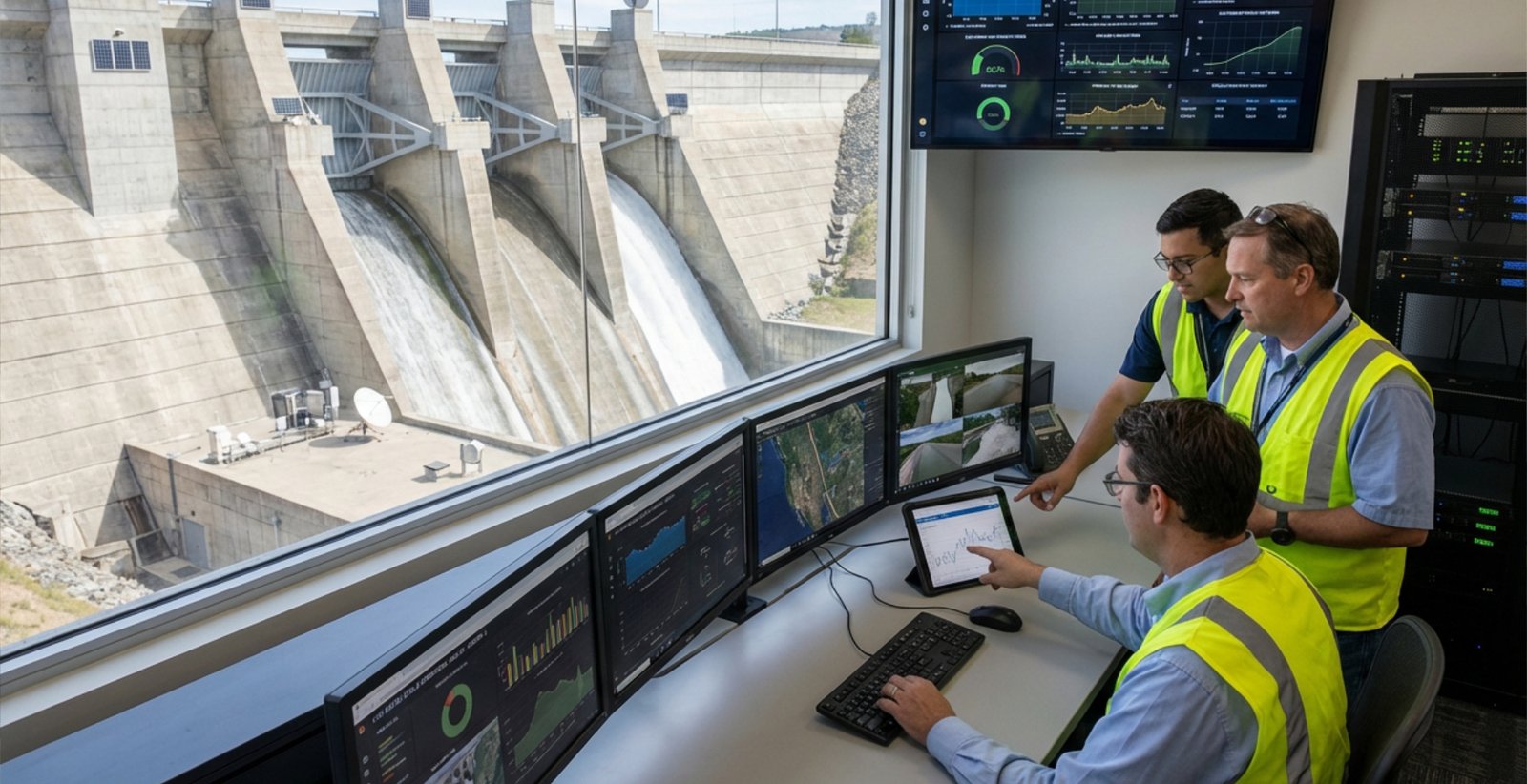 Smart Dams: Water Infrastructure in the Age of AI