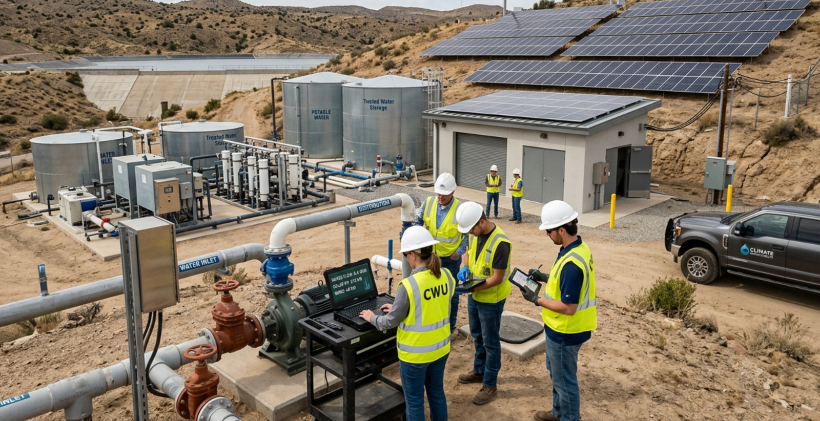 The Liquid Asset: Scaling Climate-Resilient Water Infrastructure via Blended Finance